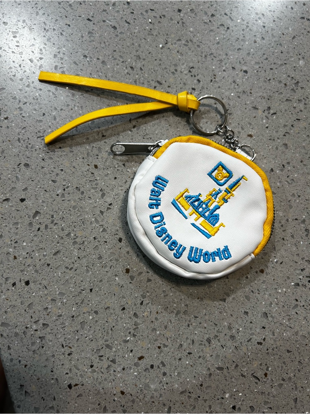 Disney Parks Vault Collection Walt Disney World coin purse keychain